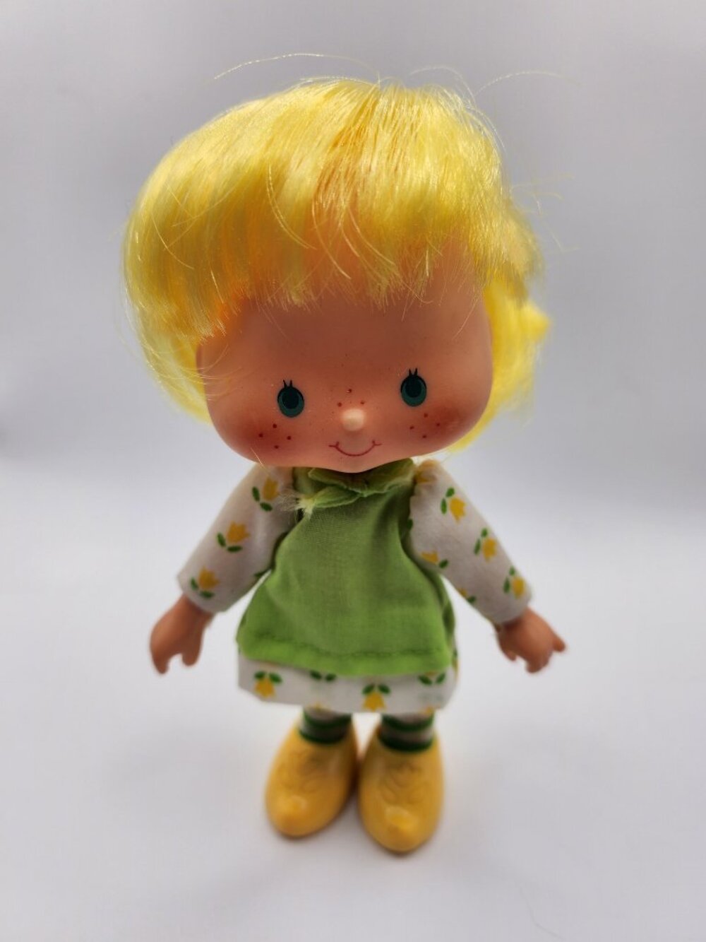 Vintage 1980s Kenner Strawberry Shortcake Mint Tulip Doll Tulip Dress No Hat